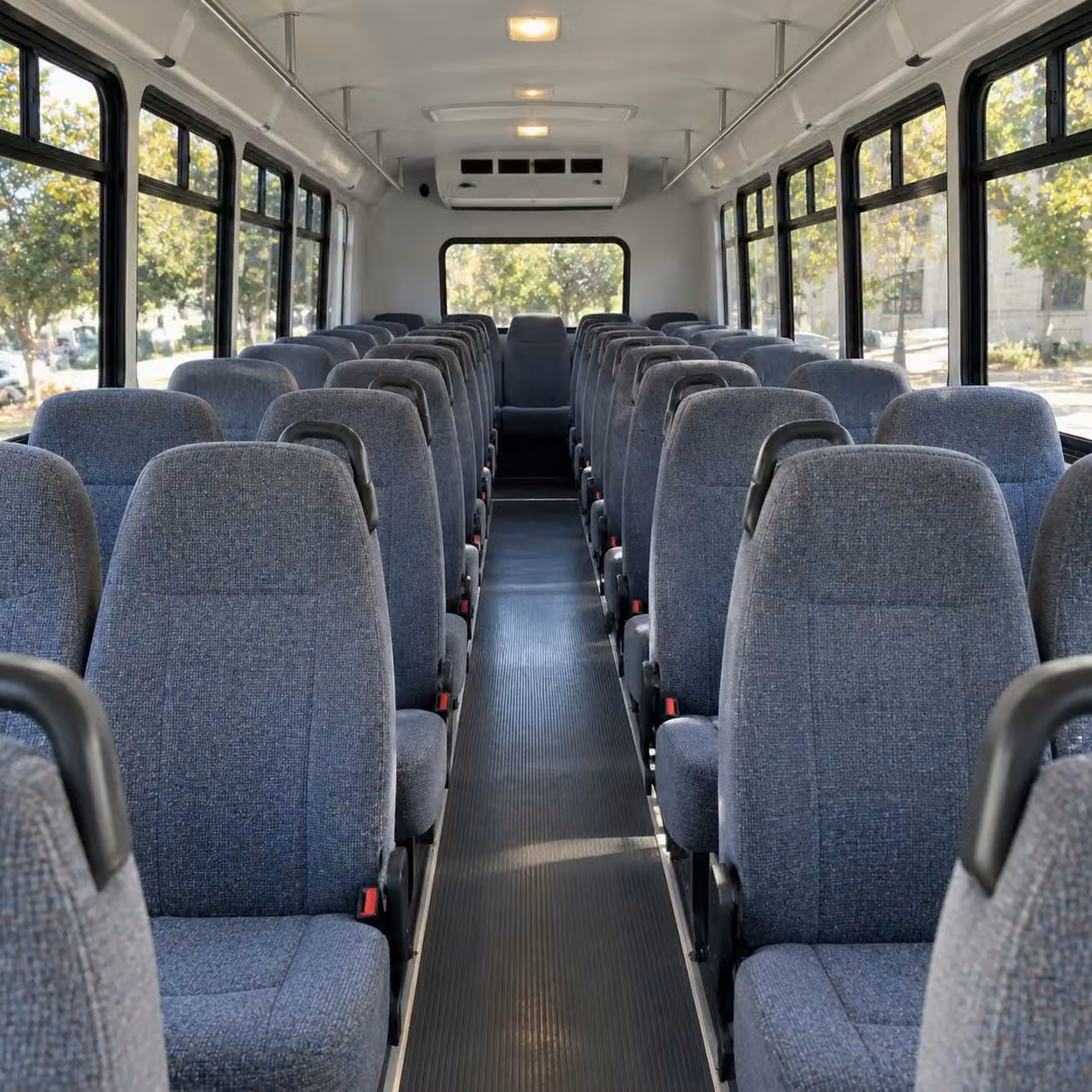 30 passenger minibus inside