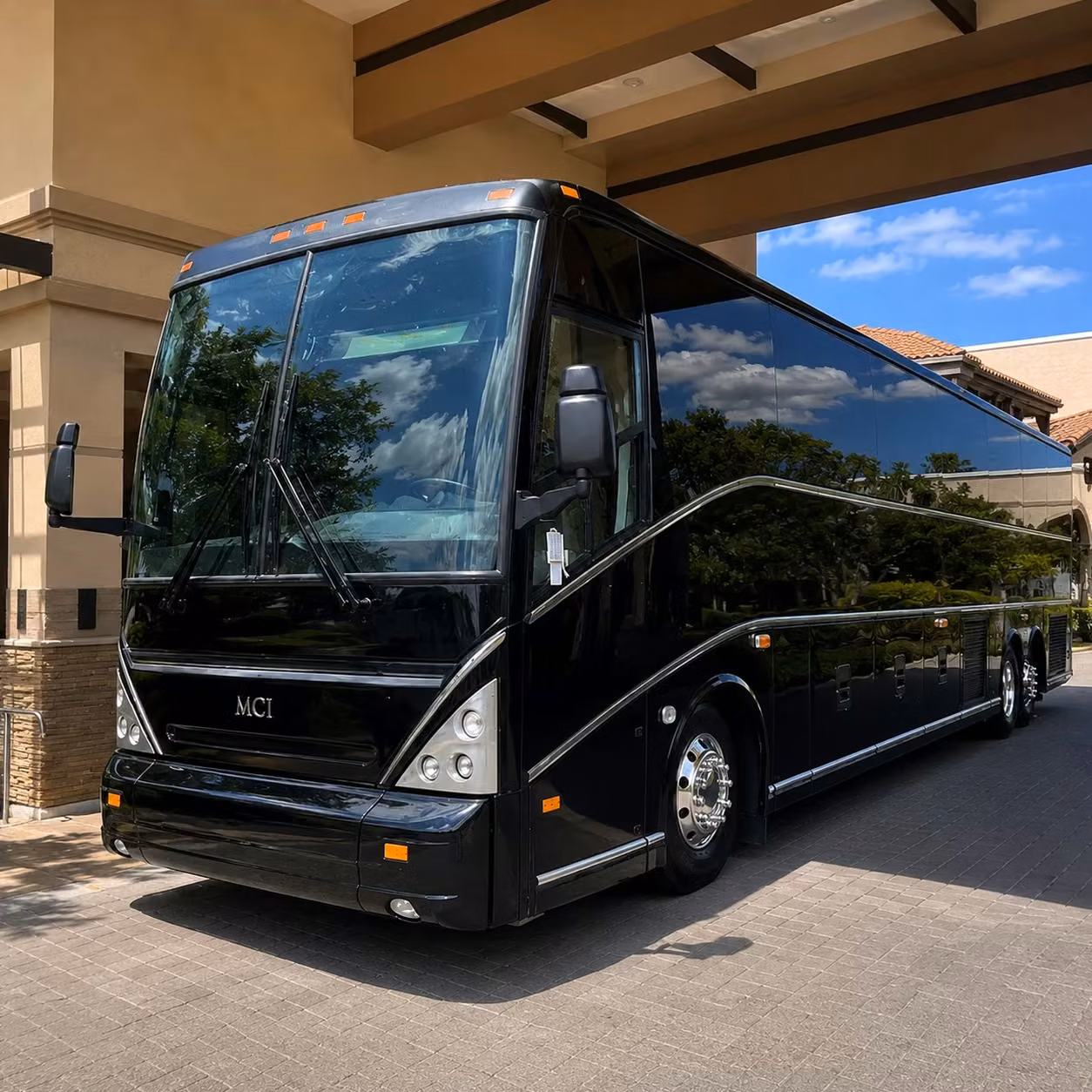rather than juggling rideshares book a charter bus for burbank corporate events