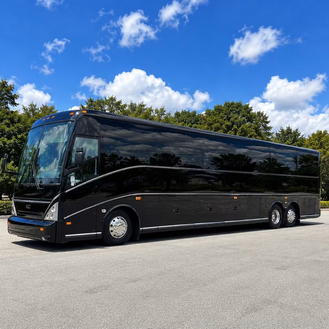 wherever your burbank corporate group is headed there s a bus ready for it